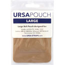 URSA STRAPS BELT POUCH With clip, horizontal/vertical, large, beige