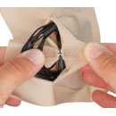 URSA PIN-IT POUCH Double slot, caramel