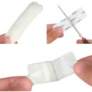 URSA FURRY STRIPS MICROPHONE COVER White (pack of 9)