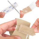 URSA FURRY STRIPS MICROPHONE COVER Beige (pack of 9)