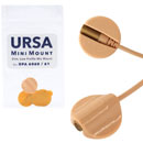 URSA CIRCULAR MINIMOUNT MICROPHONE MOUNT For DPA 6060, 15mm diameter, beige