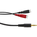 CANFORD SPARE CABLE For HD480 headphones, dual sided, 3.5mm plug, 2.5m