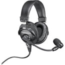 AUDIO-TECHNICA BPHS1 HEADSET 65 ohms, 560 ohm dyn mic, 3-pin male XLR, 6.35mm jack, straight cable