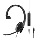 EPOS ADAPT 135T USB-C II HEADSET Single-sided, Microsoft Teams certified, jack/USB-C