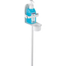 K&M 80315 DISINFECTANT STAND XL Floor standing, with bracket, round base, drip cup, 1020mm, white