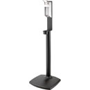 K&M 80358 DISINFECTANT STAND Floor standing, including dispenser, 420x420mm base, drip cup, black