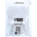 BUBBLEBEE LAV MIC POUCH Ziplock, transparent, 3x large, 3x small, pack of 6