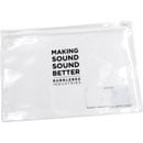BUBBLEBEE LAV MIC POUCH Ziplock, transparent, large, pack of 6