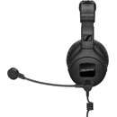 SENNHEISER HMD 301 PRO HEADSET Single ear 64 ohms, 300 ohm dynamic mic, XLR4F, 1.85m