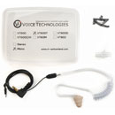VOICE TECHNOLOGIES VT600T EARPHONE Coiled tube, mono 3.5mm jack, black
