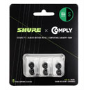 SHURE EACYF1-6S COMPLY FOAM SLEEVES Small, black (pack of 6)