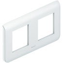 LEGRAND EU-CP2 COVER PLATE Dual gang, white