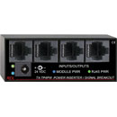 RDL TX-TP4PW FORMAT-A POWER INSERTER 4x RJ45 output connectors