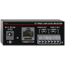 RDL TX-TPR2A FORMAT-A RECEIVER Active, two pair, 2x balanced/unbalanced line outputs