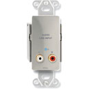 RDL DS-TPS2A AUDIO SENDER Active, stereo RCA line input, Format-A RJ45 I/O, stainless steel
