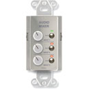 RDL DS-RC3M REMOTE AUDIO MIXER 3 channel, with muting, RJ45 control port, stainless steel