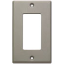RDL CP-1G COVER PLATE Single, for SMB-1/DC-1/WB-1U, grey