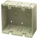 RDL WB-2U UNIVERSAL WALL BOX Double, for 2x RDL remote/wallplates