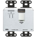 RDL DDB-RN40 DANTE INTERFACE Bi-directional, mic/line, 4x2, XLR in, terminal out, PoE, black