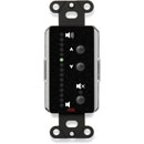 RDL DB-NLC1 NETWORK REMOTE Dante level controller, with LEDs, black