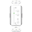 RDL D-NLC1 NETWORK REMOTE Dante level controller, with LEDs, white