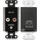 RDL DB-CIJ3D AUDIO INTERFACE Input, 3.5mm jack/dual RCA in, black