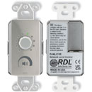 RDL DS-NLC1R NETWORK REMOTE Level control, rotary encoder, with LEDs, Dante, stainless steel