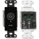 RDL DB-TPR1A AUDIO RECEIVER Active single-pair, 3-pin XLR mic/line out, Format-A, black