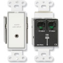 RDL D-TPS7A AUDIO SENDER Passive single-pair, 3.5mm jack in, Format-A, white