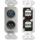 RDL DS-XLR2 AUDIO INTERFACE Bi-directional, 3-pin XLR I/O, stainless steel