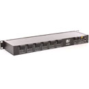 RDL RM-MP12A AUDIO MONITOR PANEL Meter, 12x line level or 8ohm/25/75/100V line speaker inputs, 1U