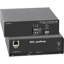 RDL SF-NP16E DANTE INTERFACE Output, 16W mono, 70/100V, terminal block output, PoE+
