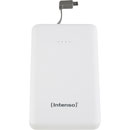 INTENSO S10000 SLIM POWERBANK 10000mAh, Li-polymer, integrated micro-USB, white