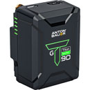 ANTON BAUER TITON MICRO 90 BATTERY Gold-Mount, P-Tap output/charging, USB-A port, 94Wh
