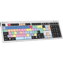 LOGICKEYBOARD PC Slim Line Keyboard, USB, Adobe Premiere CC