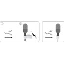 SHURE RPM40SO STANDOFF For TL40 series accessories, black, pack of 10