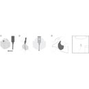SHURE RPM40SM STICKY MOUNT For TL40 series, pack of 3 with adhesive