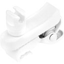 DPA SCM0030-W MICROPHONE MOUNT Single clip, for 6060 series lav, 8-way, white