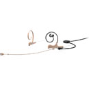 DPA 4188 SLIM MICROPHONE Single in-ear headset, directional, dual ear, MicroDot, 120mm, beige