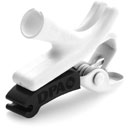 DPA SCM0017-W MICROPHONE MOUNT Single clip, for 4060 series lav, curved, white
