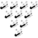 DPA SCM0017-WX MICROPHONE MOUNT Single clip, for 4060 series lav, curved, white (pack of 10)