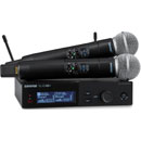 SHURE SLXD24D+/58 RADIOMIC SYSTEM Fixed dual RX, 2x handheld TX, SM58, 606-694 MHz ((K55)