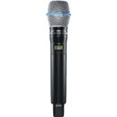 SHURE ADX2/BETA87A RADIOMIC TRANSMITTER Handheld, Beta 87A, supercardioid, 470-636MHz (G56)