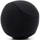 BUBBLEBEE SPACER BALL M WINDSHIELD With Long-Haired Fur Cover, 100mm diameter, 21-22mm mount, black