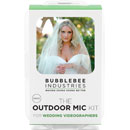BUBBLEBEE BRIDE OUTDOOR MIC KIT For wedding videographer, white