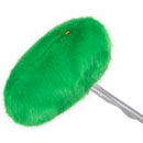BUBBLEBEE FUR WIND JACKET Multi-pile fur, for Cinela Pianissimo, chroma green