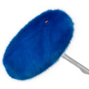 BUBBLEBEE FUR WIND JACKET Multi-pile fur, for Cinela Pianissimo, chroma blue