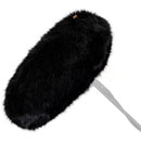BUBBLEBEE FUR WIND JACKET Multi-pile fur, for Cinela Piano, black
