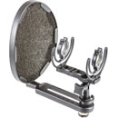 RYCOTE 041126 INVISION INV-7 POP FILTER KIT With microphone suspension, for shotgun microphone