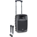 LD SYSTEMS ROADBUDDY 10 HHD 2 PORTABLE PA Battery powered, 2x handheld mics, 863-865MHz